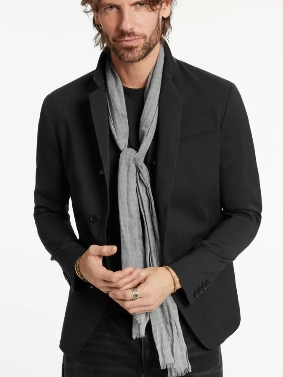 John Varvatos ALIX SCARF ARSENIC Clearance