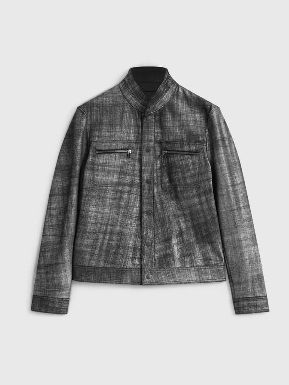 John Varvatos BLAIR REVERSIBLE JACKET BLACK Discount