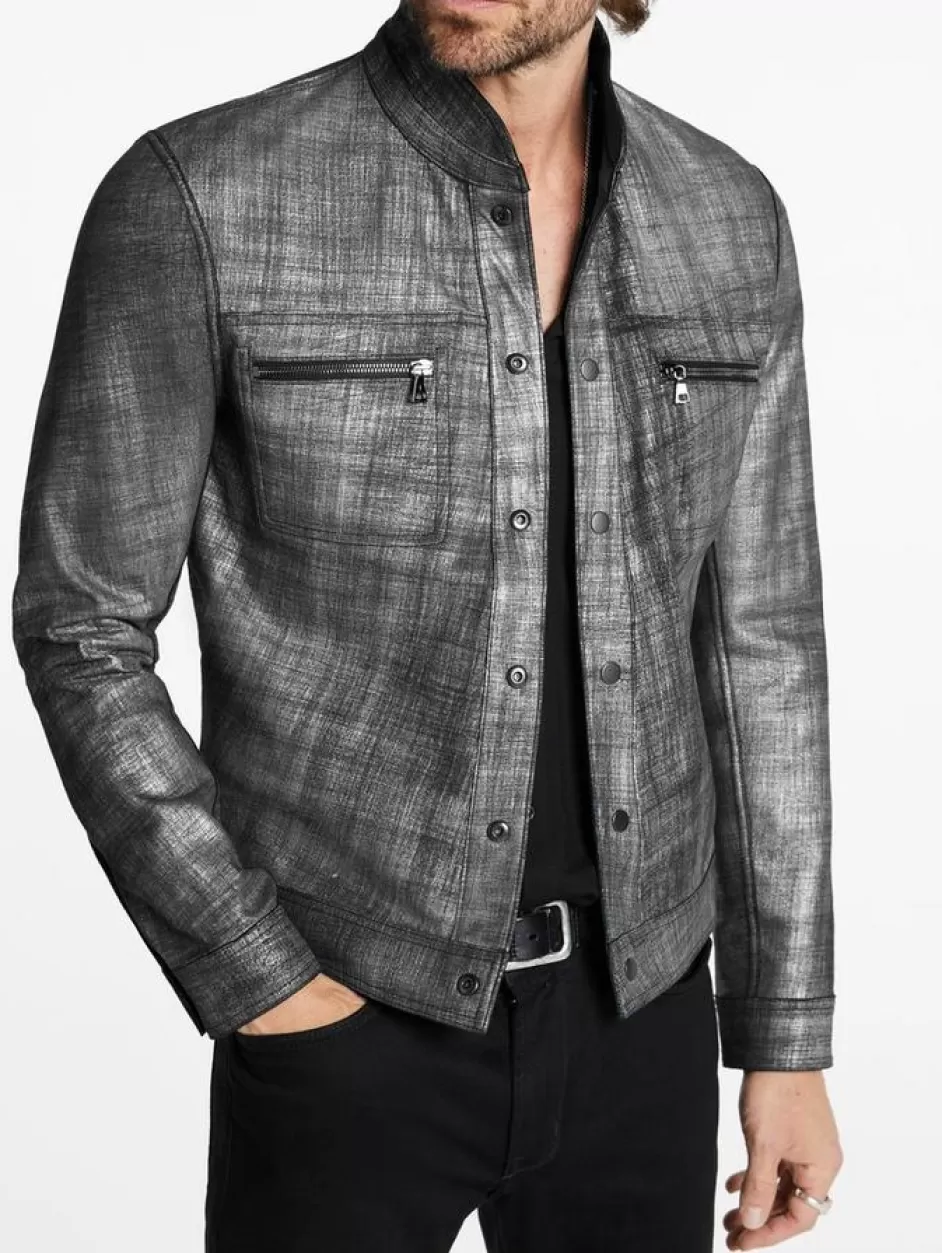 John Varvatos BLAIR REVERSIBLE JACKET BLACK Discount