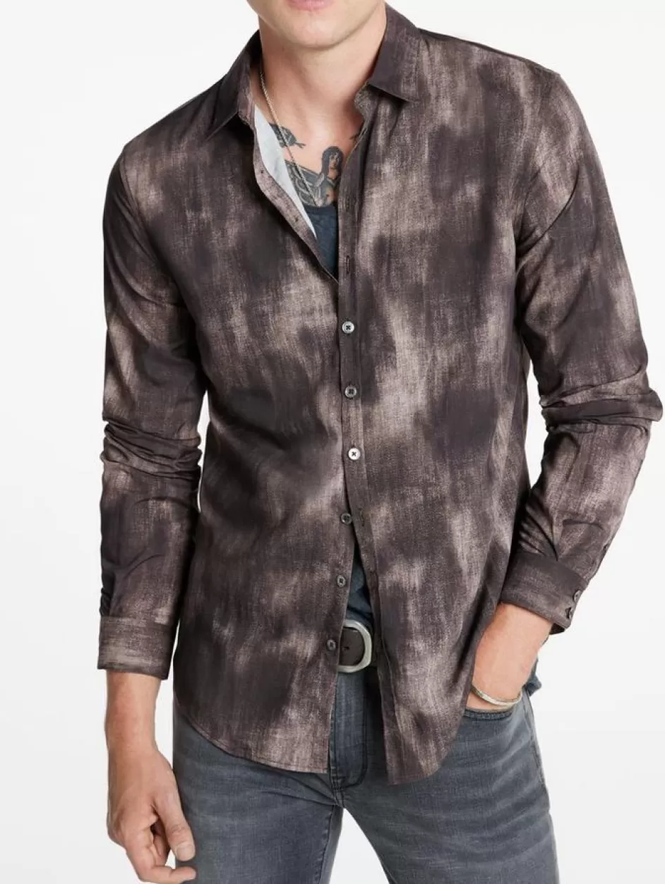 John Varvatos BUCKS SHIRT BRANDY Fashion