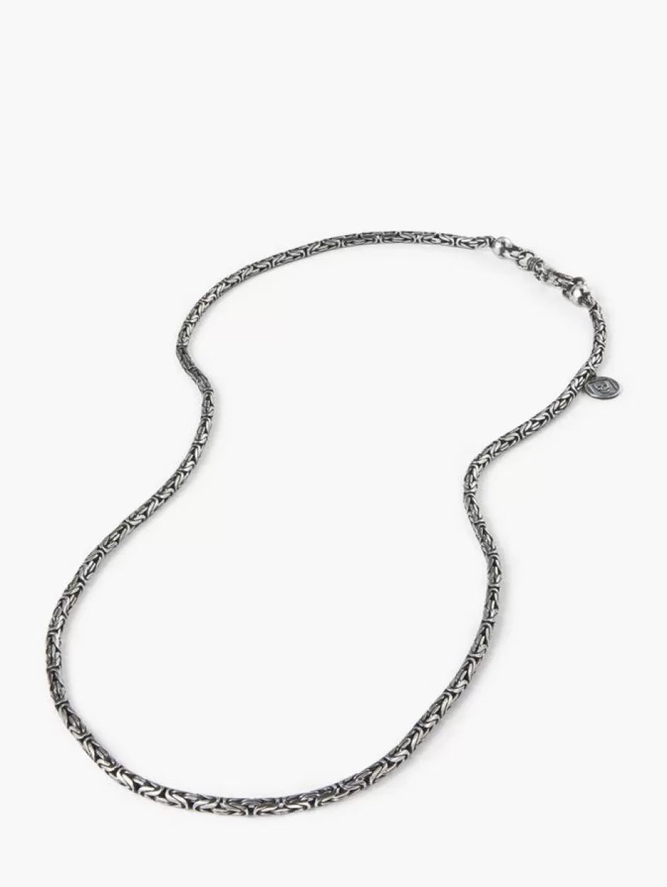 John Varvatos CHAIN NECKLACE SILVER Best Sale