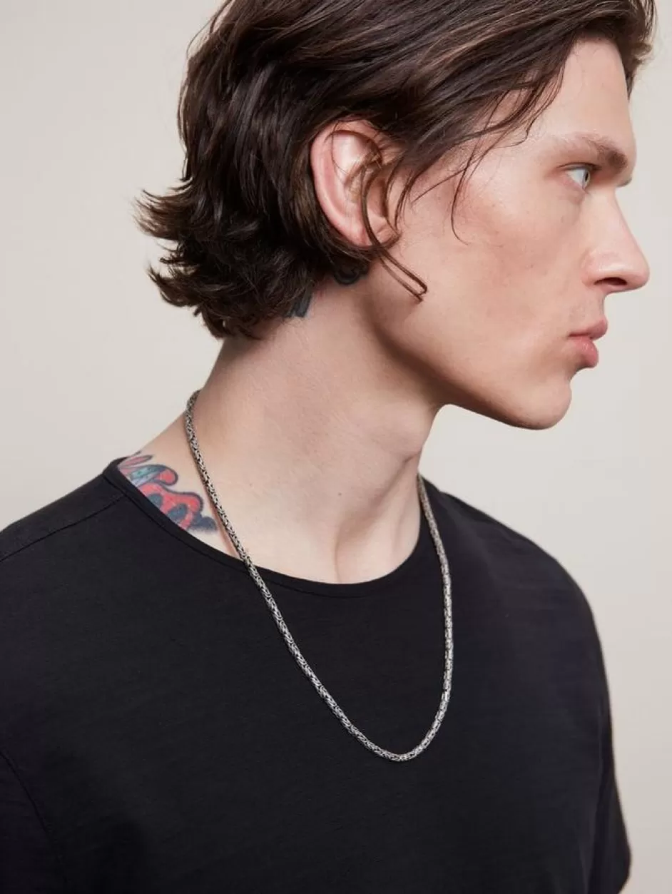 John Varvatos CHAIN NECKLACE SILVER Best Sale