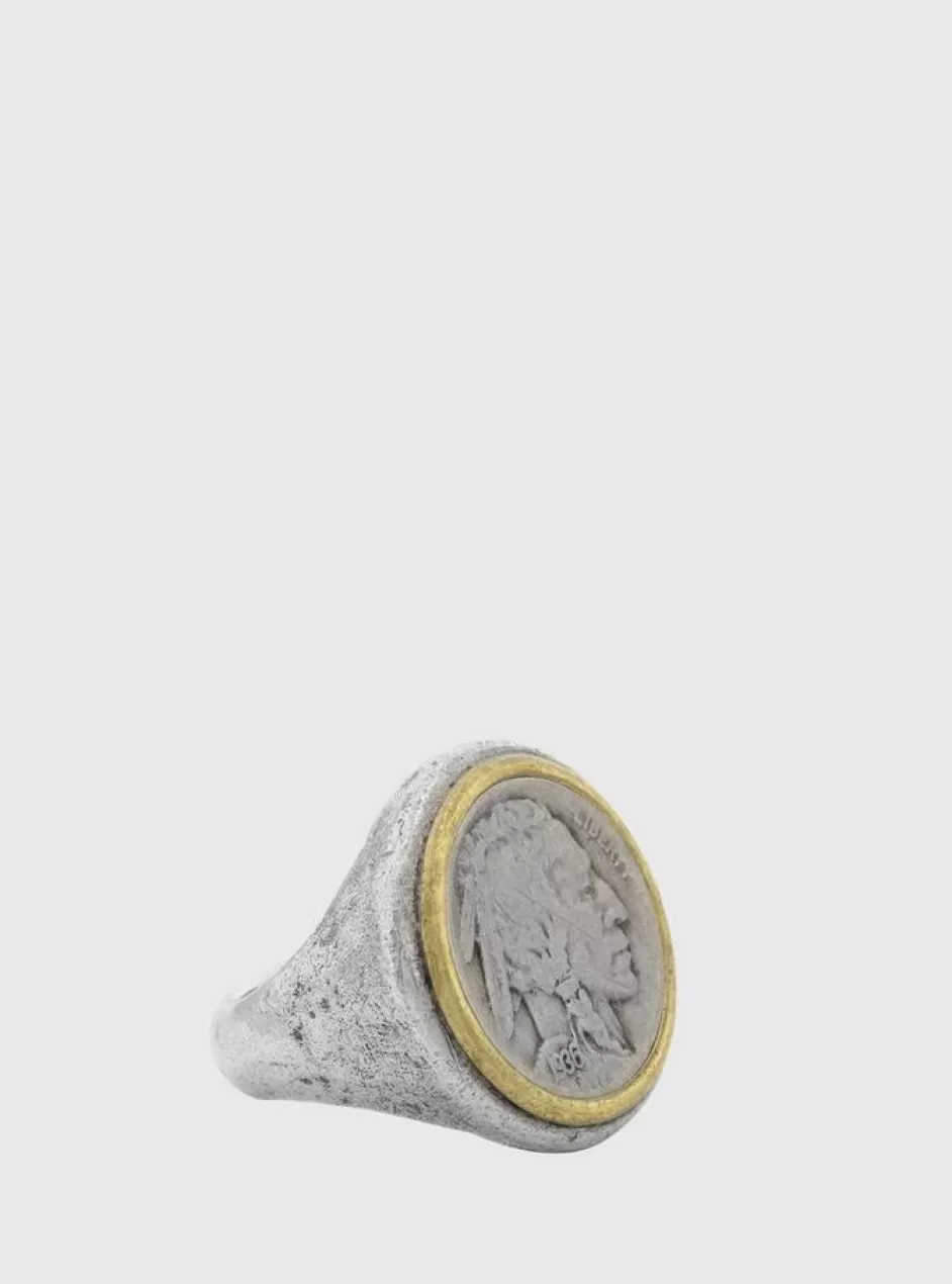 John Varvatos COIN RING NO COLOR Hot