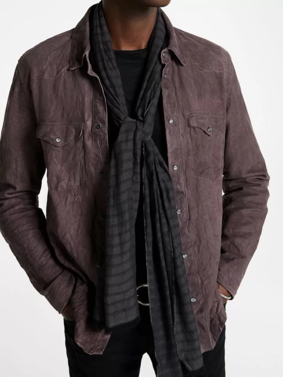 John Varvatos COZINE SCARF COPPER Flash Sale