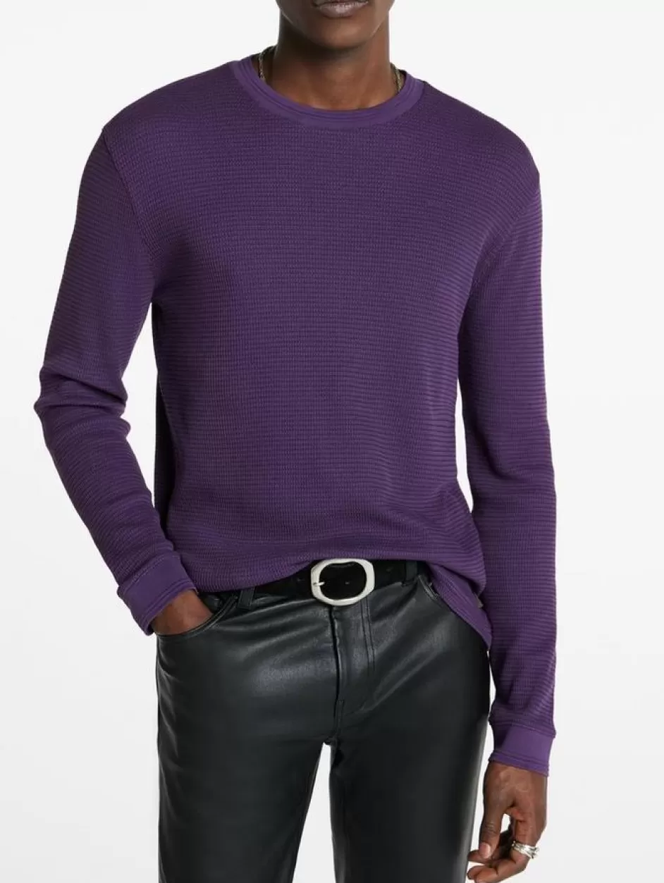 John Varvatos DANTE CREWNECK BLACK Hot