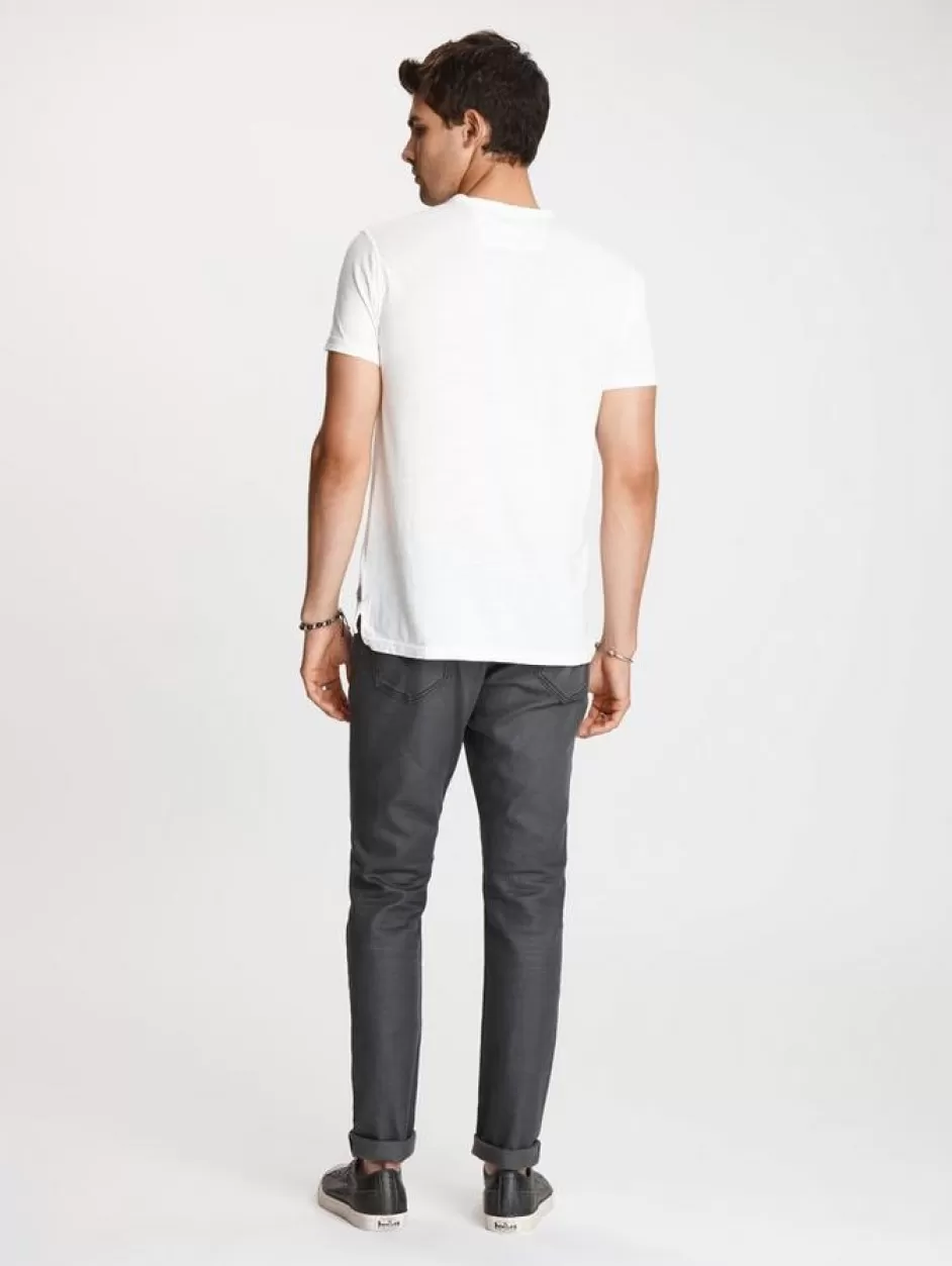 John Varvatos DUKE HENLEY OPTIC WHITE Flash Sale