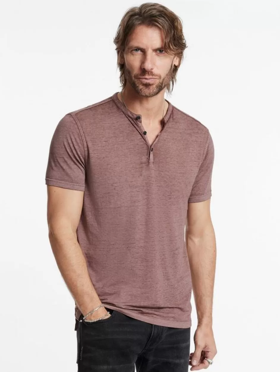 John Varvatos DUKE HENLEY SPRUCE Cheap