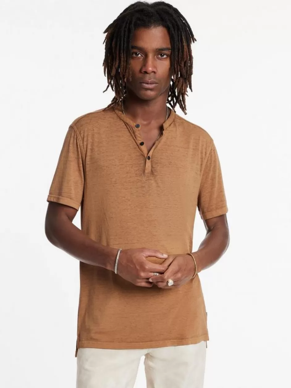 John Varvatos DUKE HENLEY SPRUCE Cheap