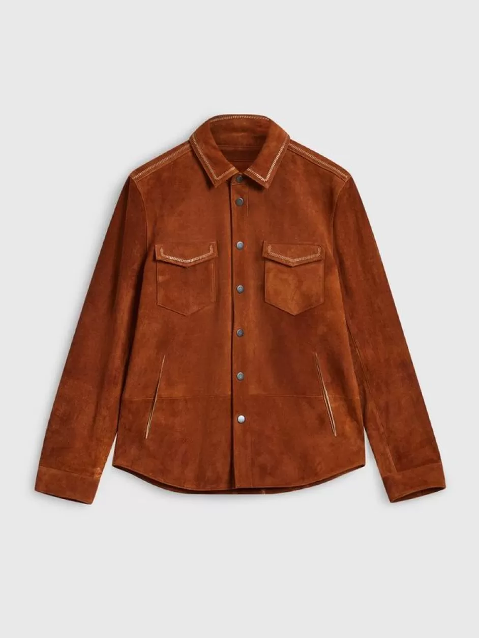 John Varvatos EMMONS JACKET ESPRESSO Cheap