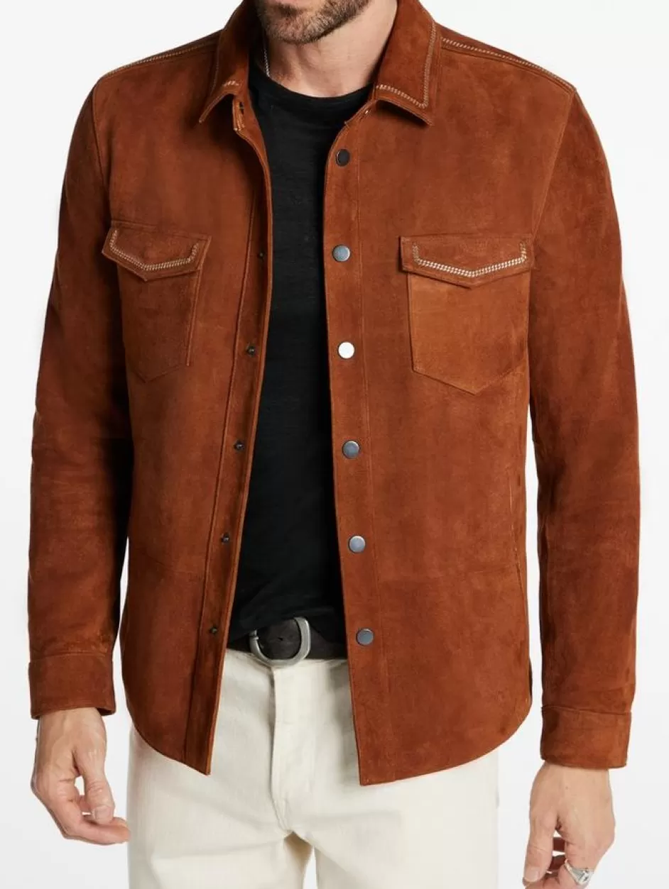 John Varvatos EMMONS JACKET ESPRESSO Cheap