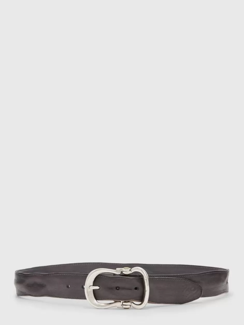 John Varvatos FIBEL ANTIQUE NICKLE FINISH BELT LEAD Hot