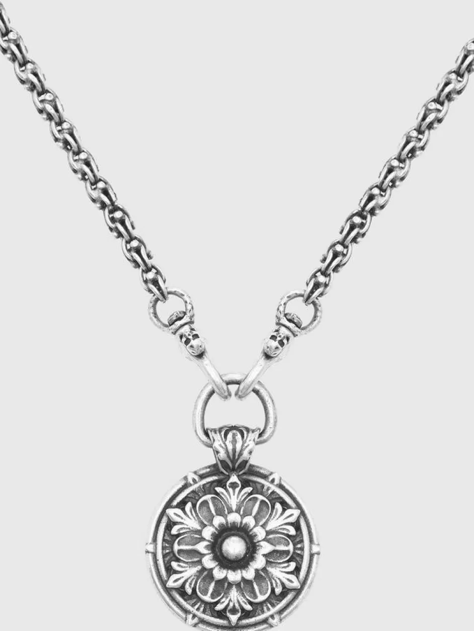 John Varvatos FLORAL PENDANT NECKLACE NO COLOR Best