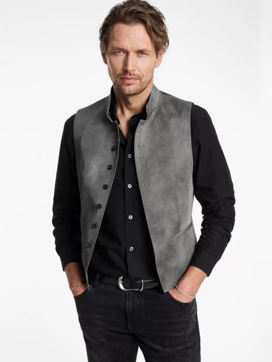 John Varvatos GLYNN VEST ARSENIC Sale