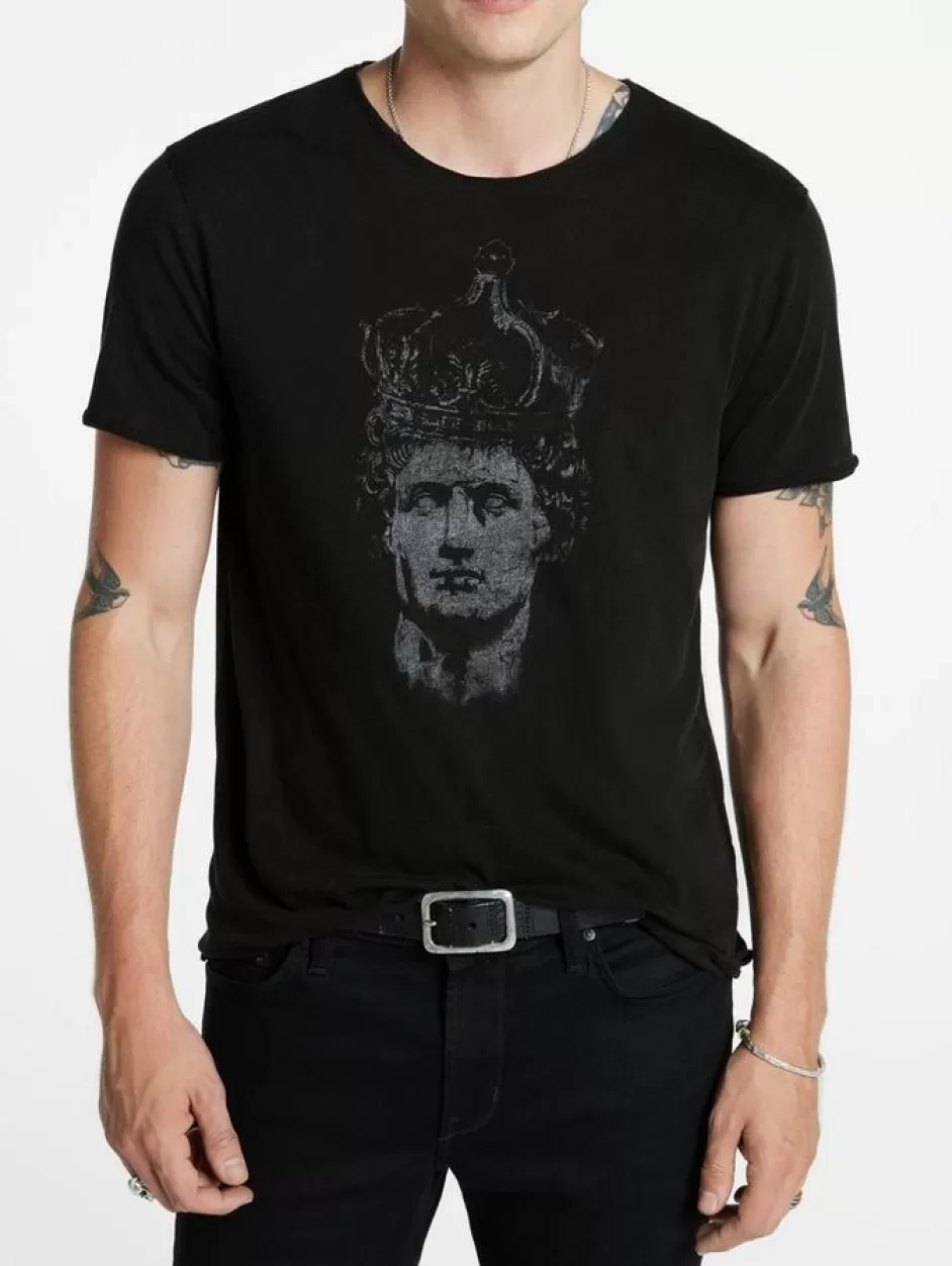 John Varvatos HAIL HAIL TEE BLACK Discount