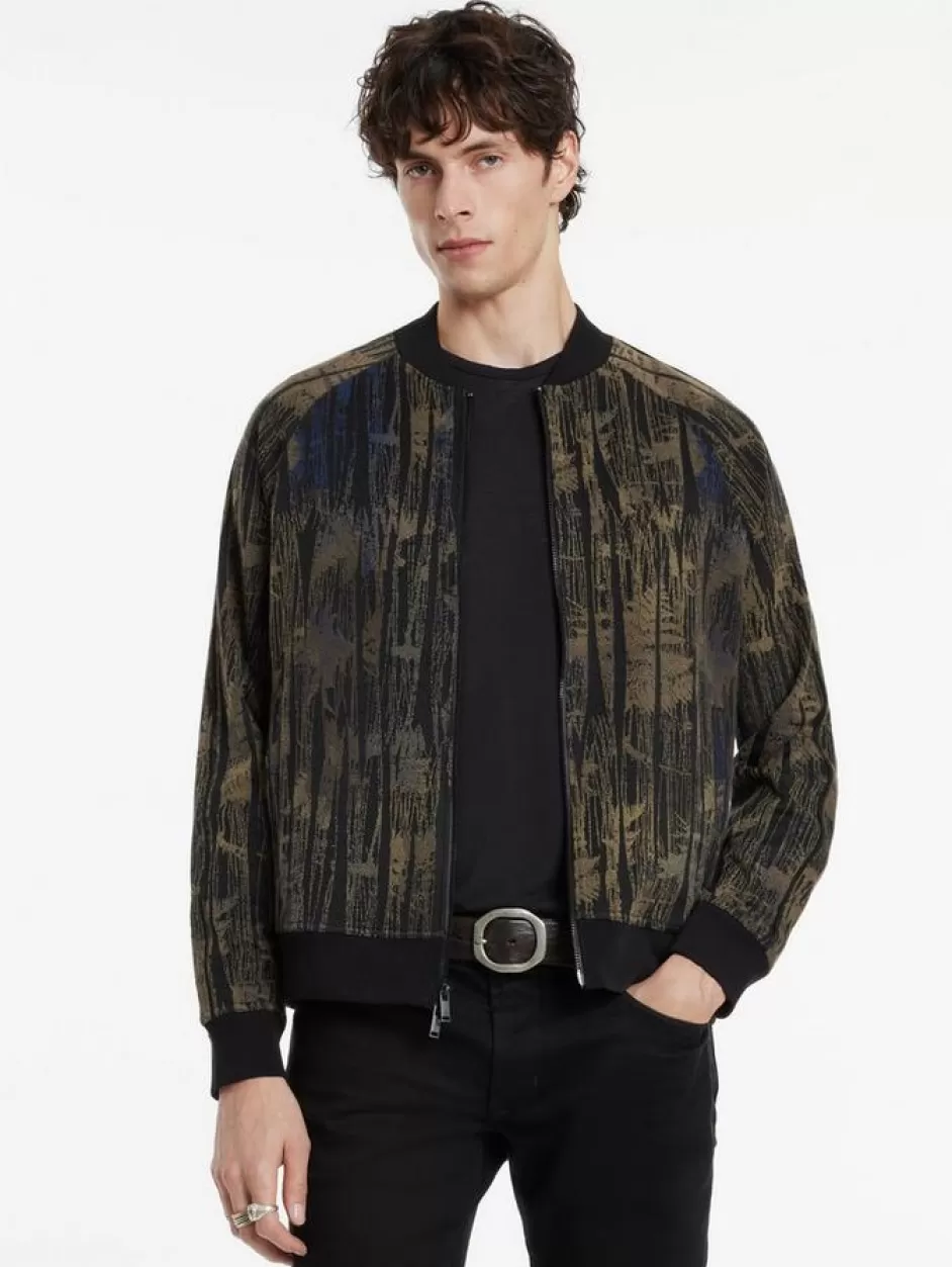 John Varvatos HAMMOND BOMBER TEAKWOOD Cheap