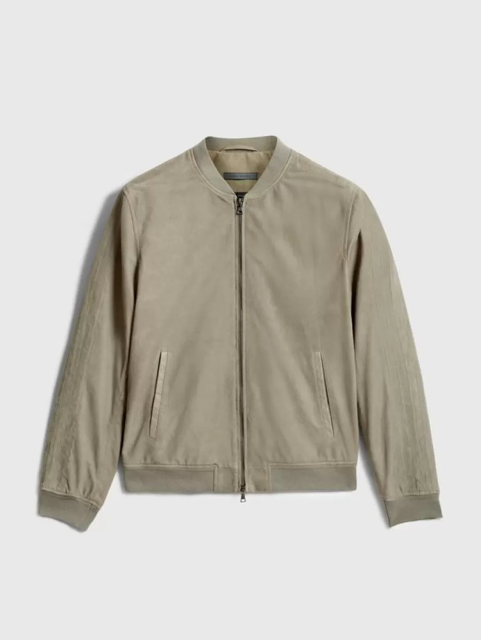 John Varvatos KHAI BOMBER SPRUCE Clearance