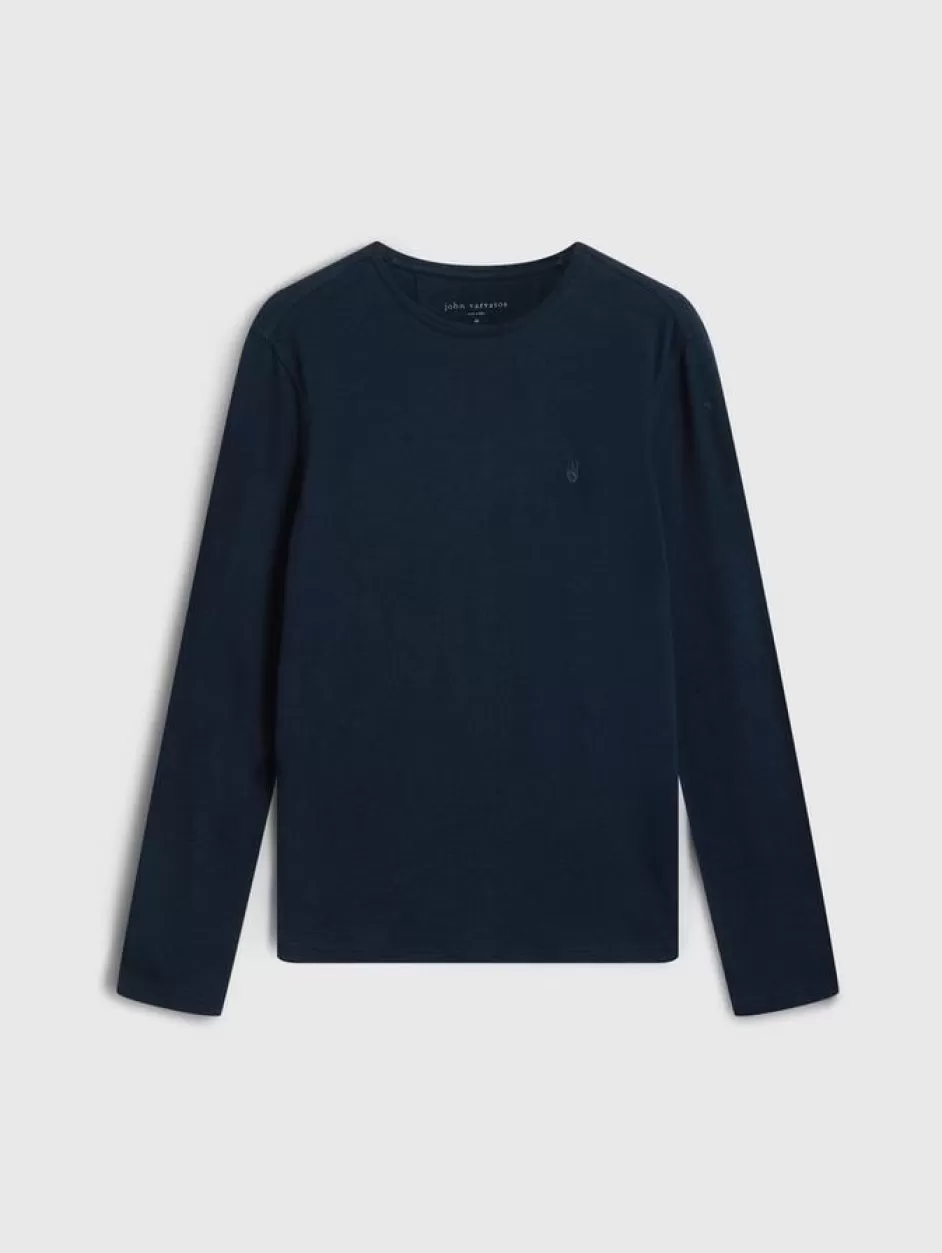 John Varvatos MARLOW CREWNECK BLACK Best Sale