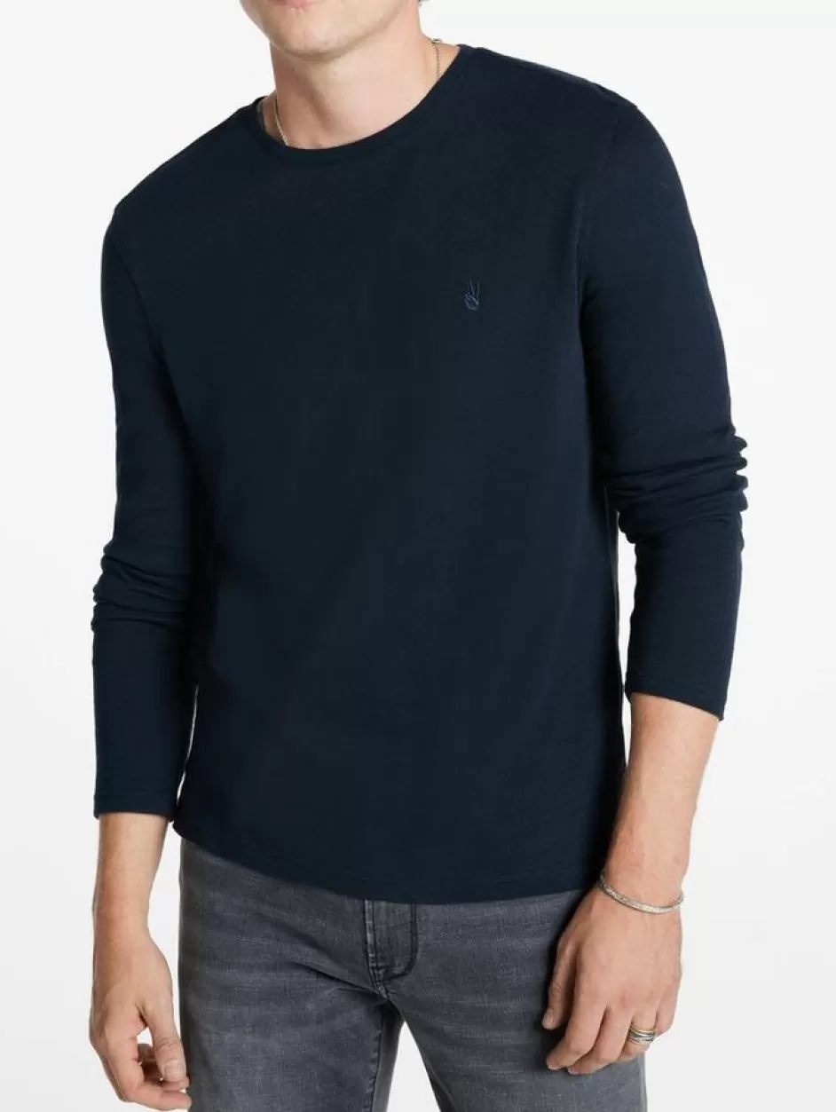 John Varvatos MARLOW CREWNECK BLACK Best Sale