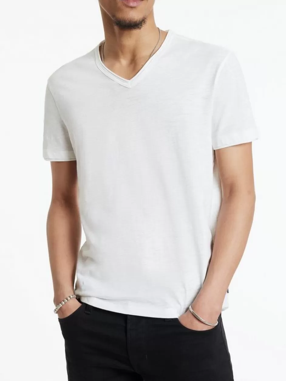 John Varvatos MILES V-NECK BLACK Outlet