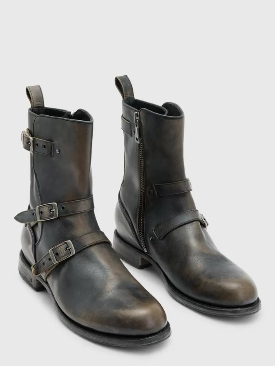 John Varvatos MOTO BOOT CHARCOAL Best Sale