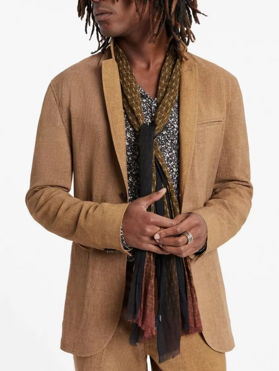 John Varvatos PATTON SCARF AVOCADO Flash Sale