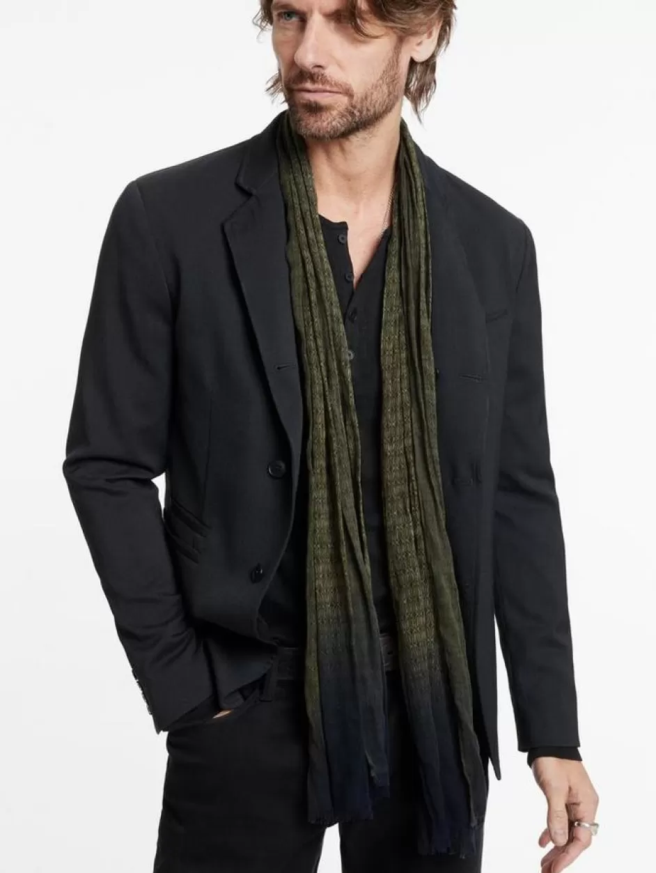 John Varvatos PATTON SCARF AVOCADO Best