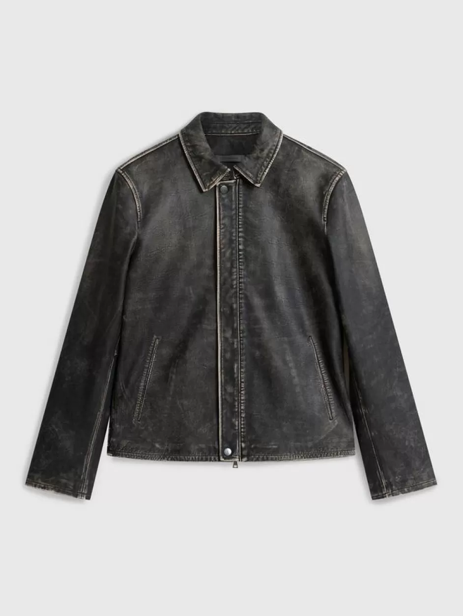 John Varvatos PENN JACKET BLACK Flash Sale