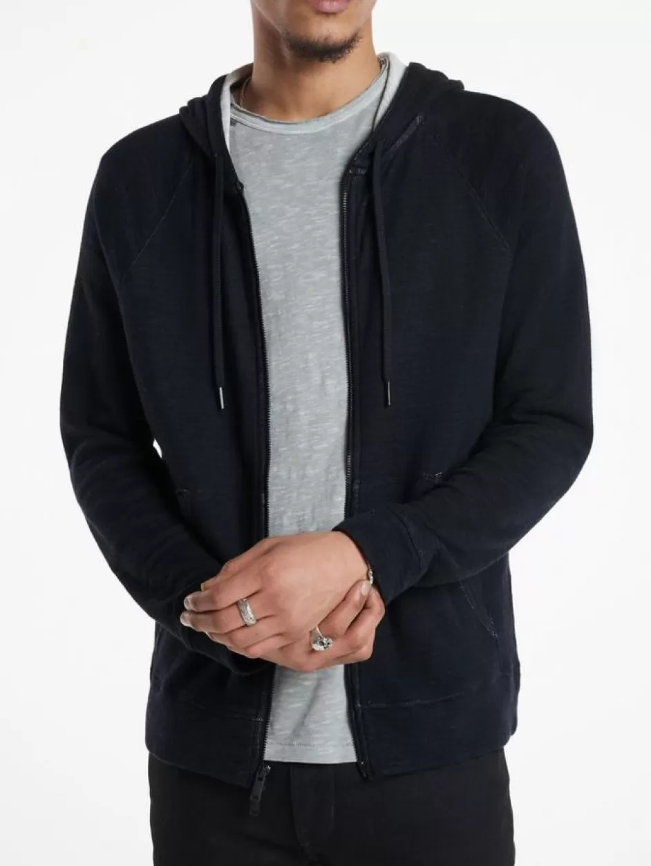 John Varvatos PROVIDENCE HOODIE BLACK Best