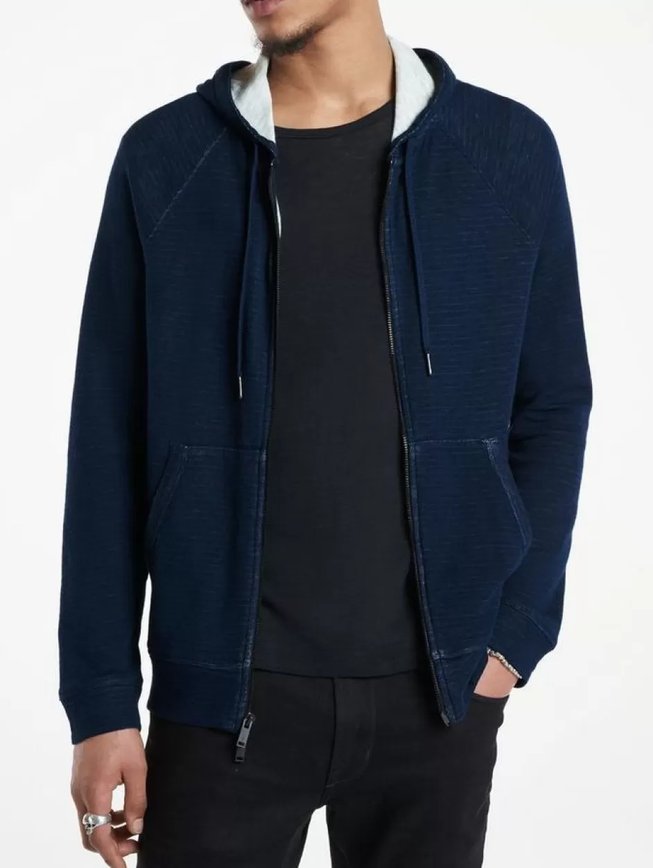 John Varvatos PROVIDENCE HOODIE BLACK Hot