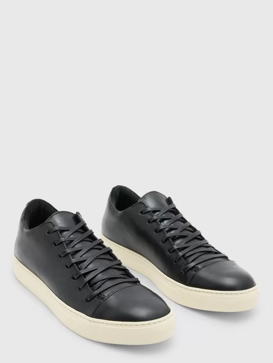 John Varvatos REED LOW TOP SNEAKER BLACK Shop