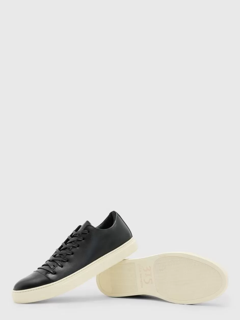 John Varvatos REED LOW TOP SNEAKER BLACK Shop