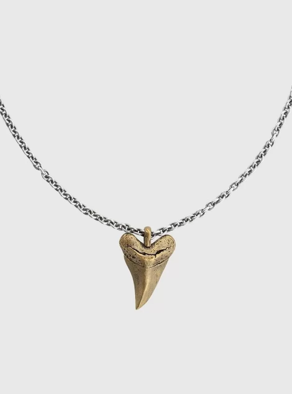 John Varvatos SHARK TOOTH PENDANT NECKLACE NO COLOR Hot