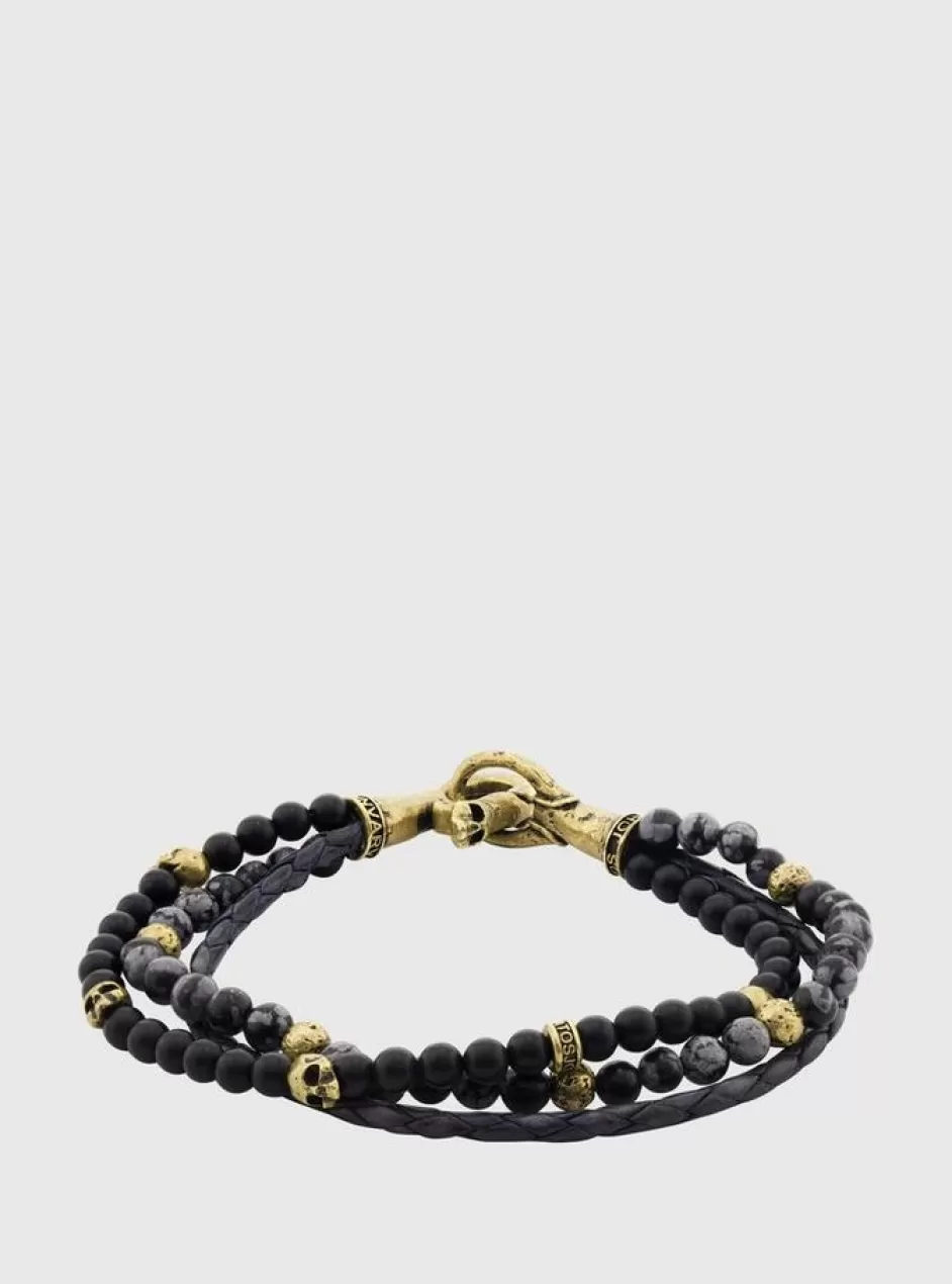 John Varvatos TRIPLE STRAND BRACELET NO COLOR Outlet