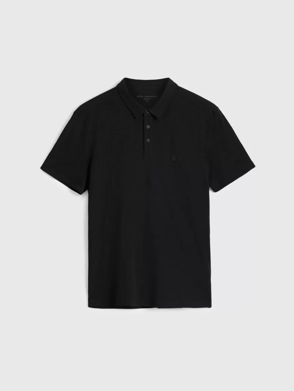 John Varvatos VICTOR POLO BLACK Fashion