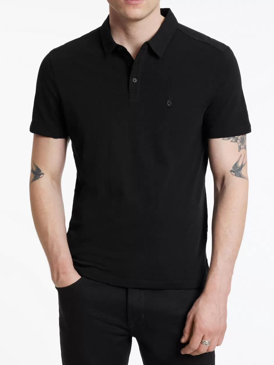 John Varvatos VICTOR POLO BLACK Fashion