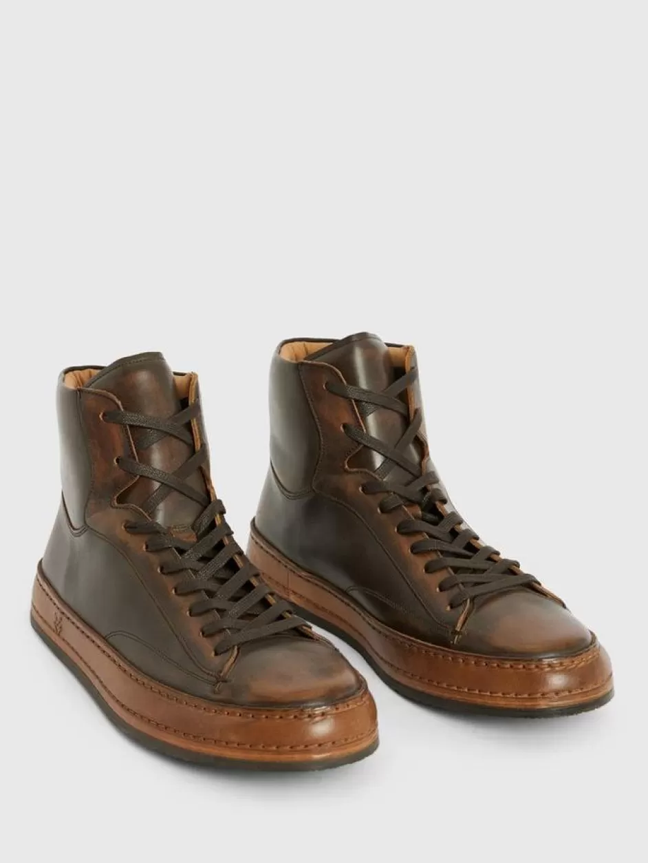 John Varvatos WOOSTER ARTISAN HIGH TOP WALNUT Best