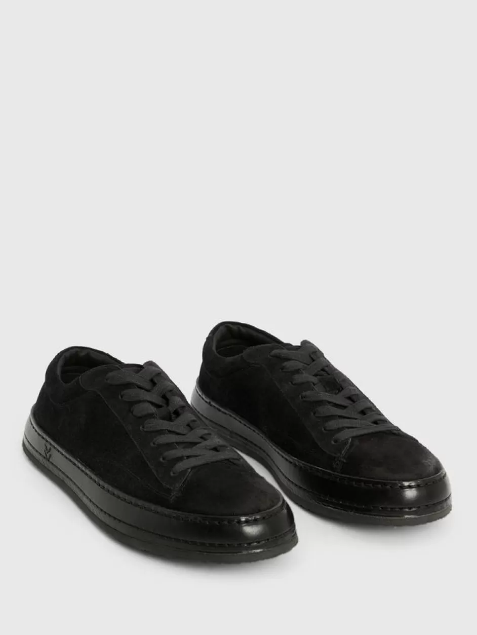 John Varvatos WOOSTER ARTISAN LOW TOP BLACK Hot