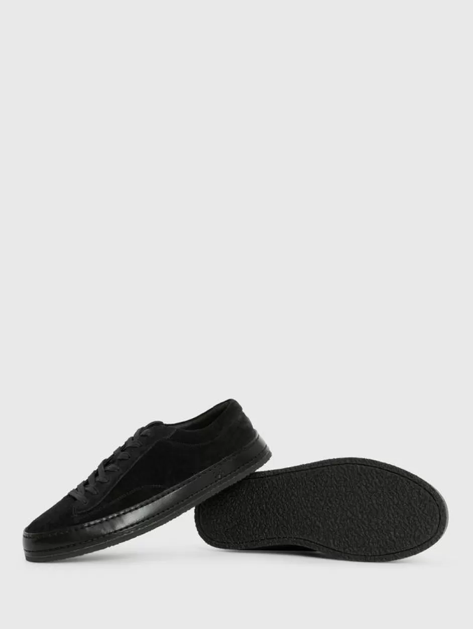 John Varvatos WOOSTER ARTISAN LOW TOP BLACK Hot