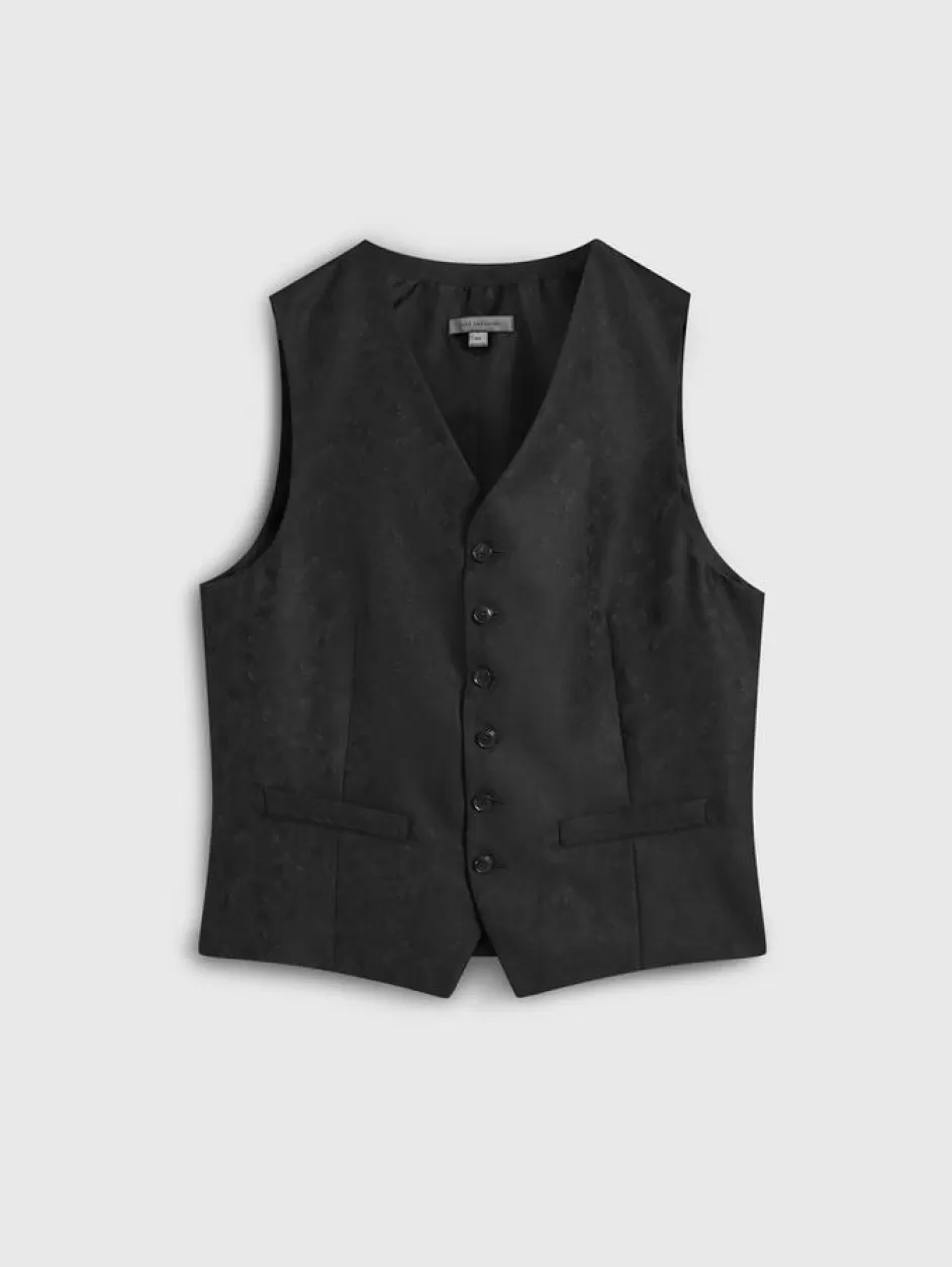 John Varvatos WOOSTER VEST BLACK Cheap