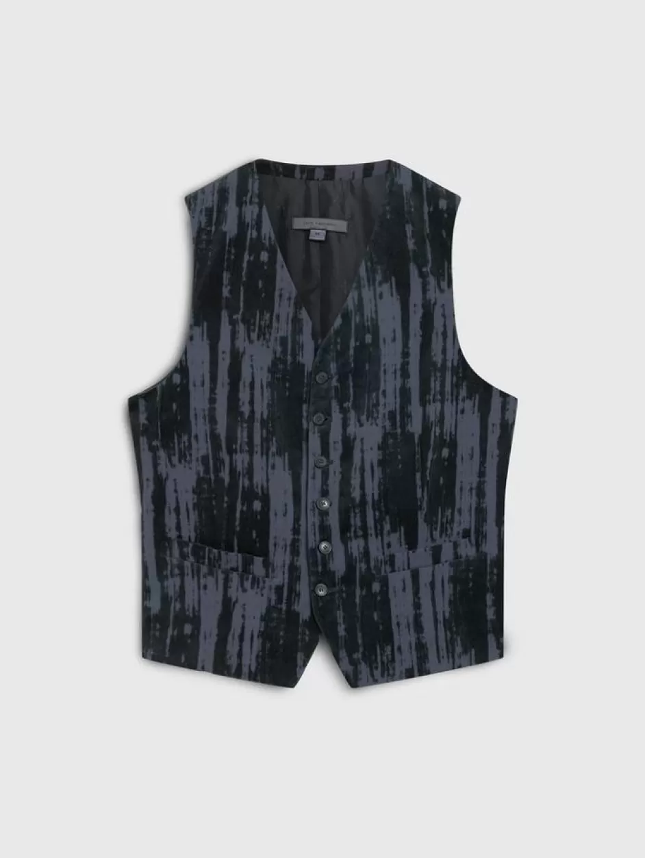 John Varvatos WOOSTER VEST THISTLE Flash Sale